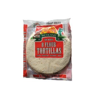 Cantina kvietinės tortilijos 8 vnt., 340 g (19,5 cm)