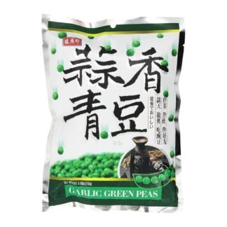 Traškūs žalieji žirneliai su česnakais 150 g