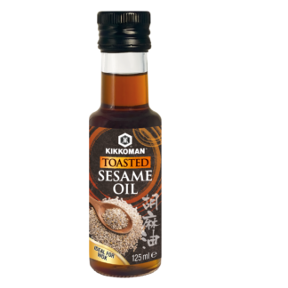 Kikkoman skrudintų sezamų aliejus 125 ml