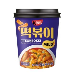 K-Street Food Tteokbokki ryžių virtinukai (švelnūs) 178 g