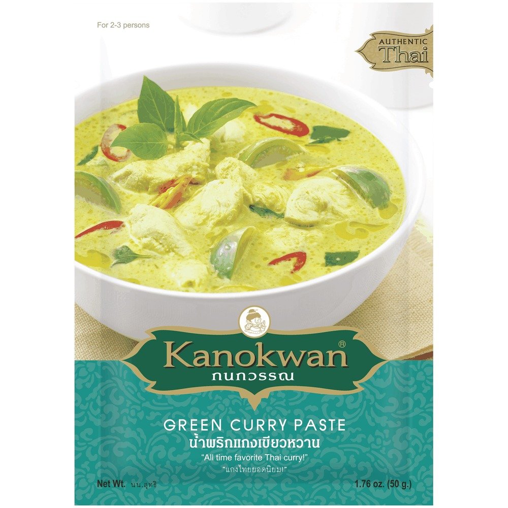 Kanokwan žaliojo kario pasta 50 g