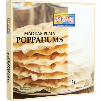 Ashoka Madras Pappadums paplotėliai 112 g